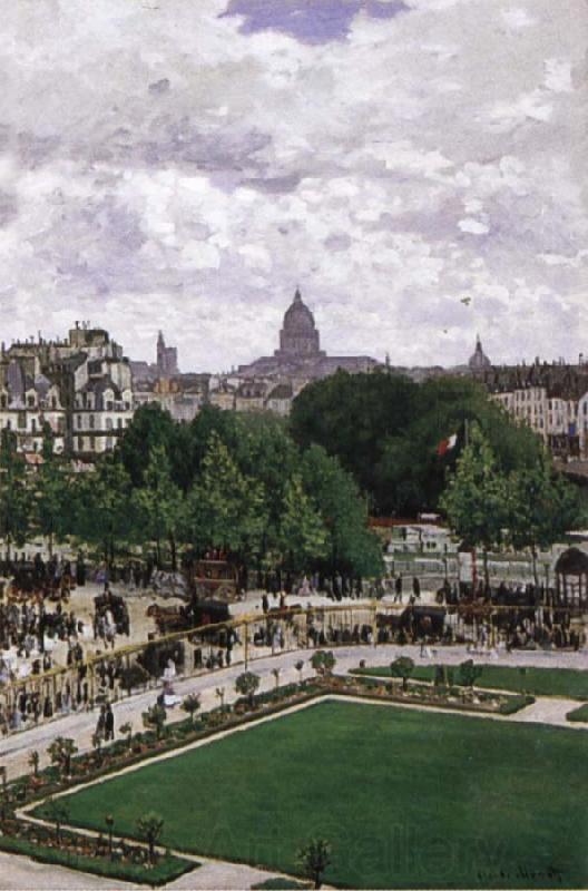 Claude Monet Garden of the Princess Spain oil painting art
